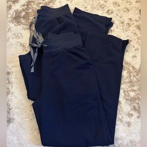 Bundle of 2 FIGS Navy Scrub Pants.
